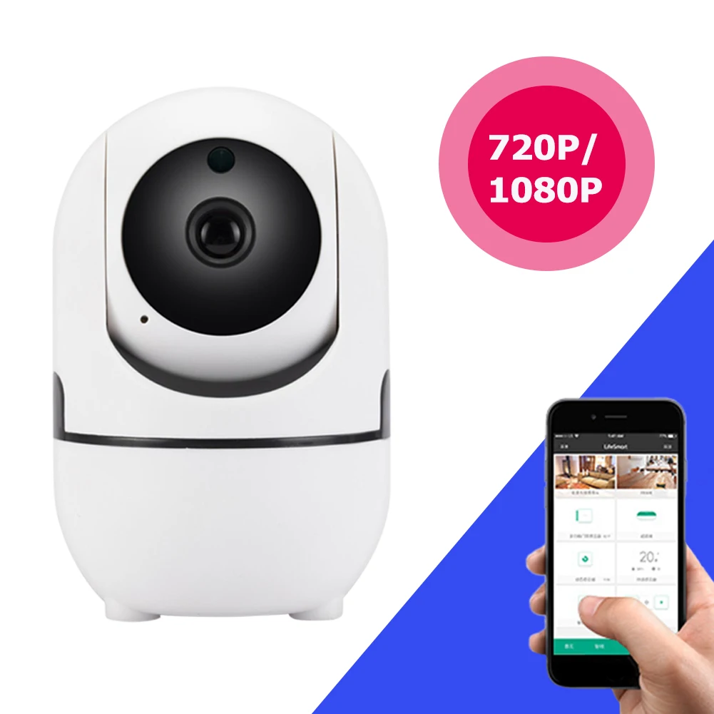 720P/1080P Smart Security Camera Infrared Night Vision Two-way Intercom for Home Living Room Bedroom Mini Security Baby Monitor
720P/1080P Smart Security Camera Infrared Night Vision Two-way Intercom for Home Living Room Bedroom Mini Security Baby Monitor