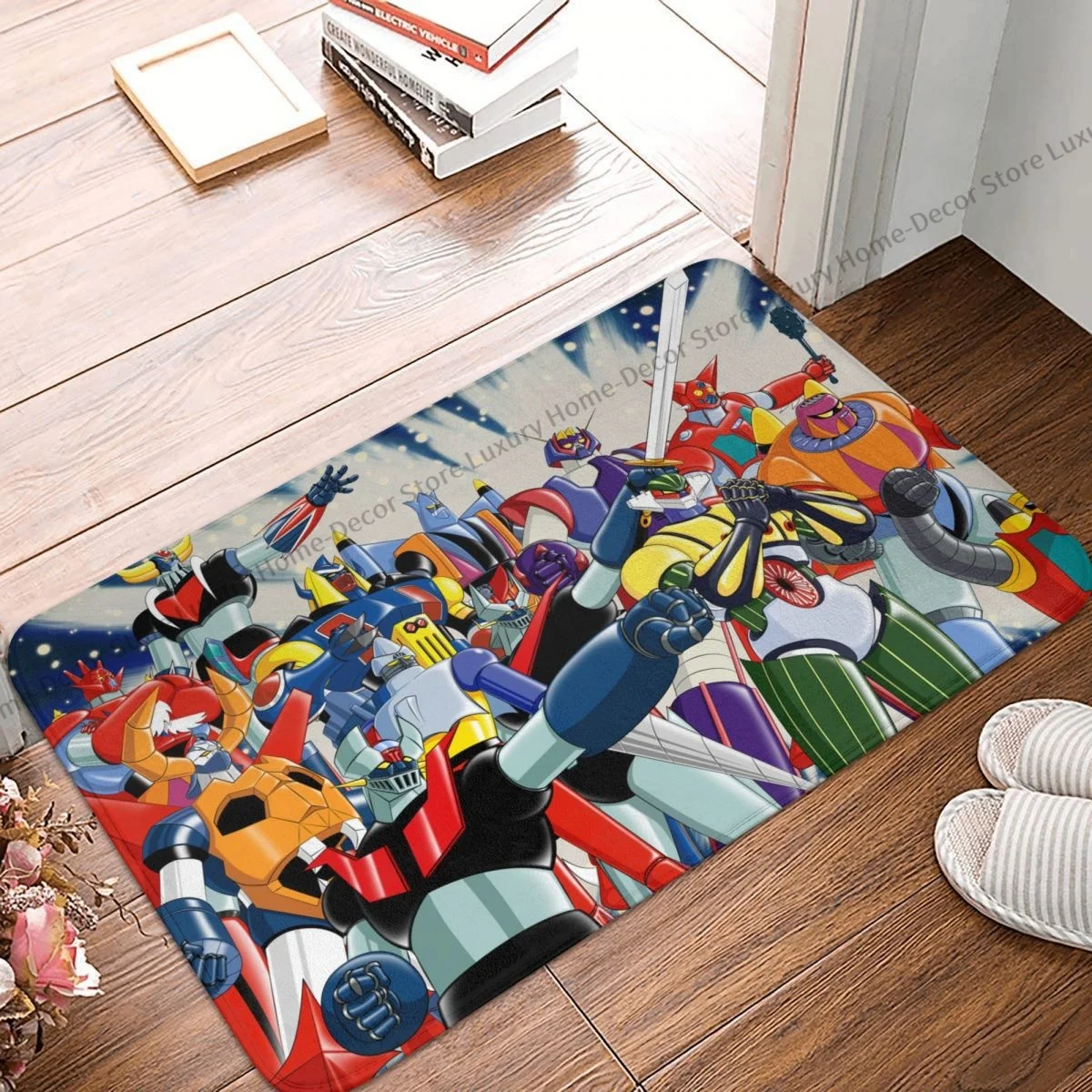 UFO Robot Grendizer Non-slip Doormat Mazinger Z Dragon Grendizer Mazinger More Hero Bath Mat Outdoor Carpet Indoor Pattern Decor
UFO Robot Grendizer Non-slip Doormat Mazinger Z Dragon Grendizer Mazinger More Hero Bath Mat Outdoor Carpet Indoor Pattern Decor
