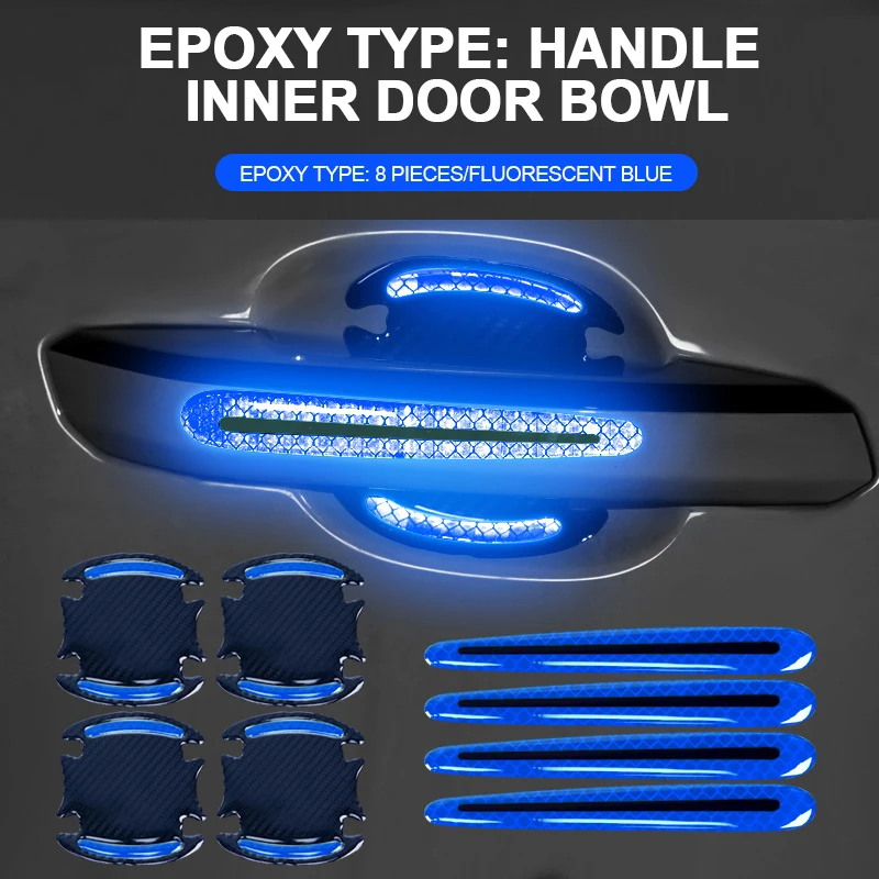 universal 8pc Car Door Handle Stickers 3D Carbon Fiber Scratch-Resistant Stickers Car Safety Reflective Strip Car Stickers
universal 8pc Car Door Handle Stickers 3D Carbon Fiber Scratch-Resistant Stickers Car Safety Reflective Strip Car Stickers
