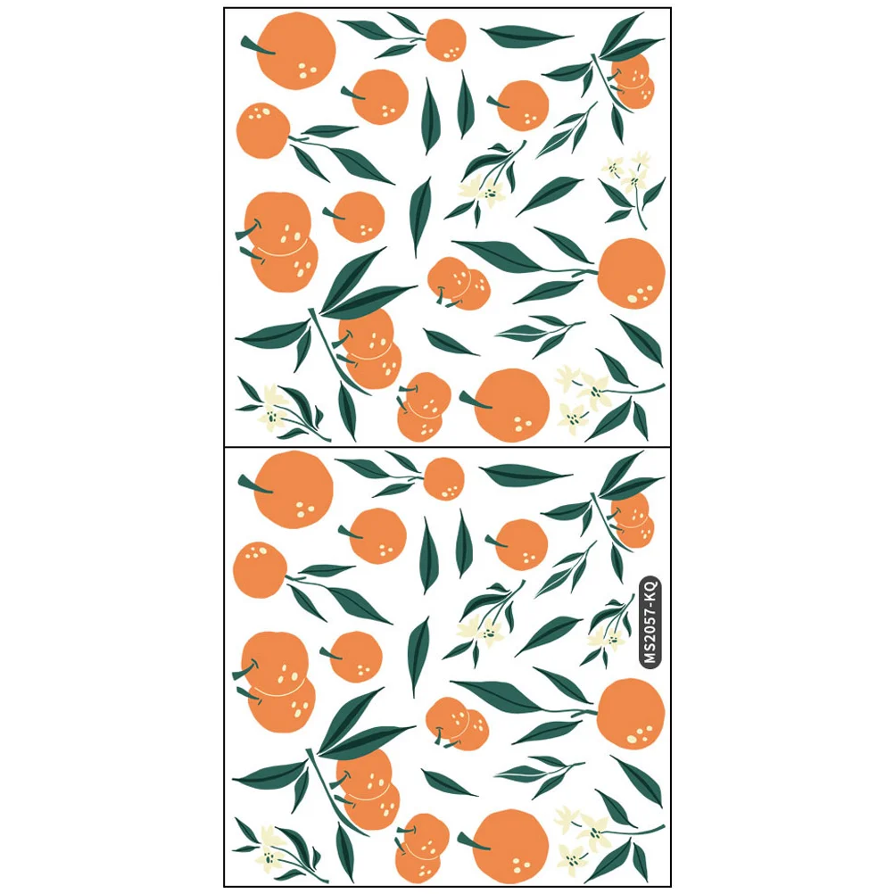 2 Sheets Mural Wallpaper Tangerines Wall Sticker Decals Walls Decorative Wallpaper Fruit 30X30CM Bedroom Pvc
2 Sheets Mural Wallpaper Tangerines Wall Sticker Decals Walls Decorative Wallpaper Fruit 30X30CM Bedroom Pvc