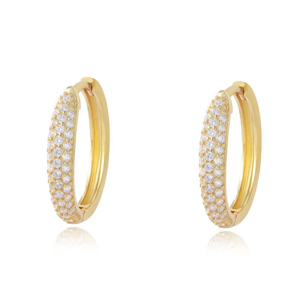 Light Luxury Zircon Circle Women's 925 Sterling Silver Diamond Inlaid Ins Niche Earrings Personalized Fine Jewelry Rose Gold
Light Luxury Zircon Circle Women's 925 Sterling Silver Diamond Inlaid Ins Niche Earrings Personalized Fine Jewelry Rose Gold