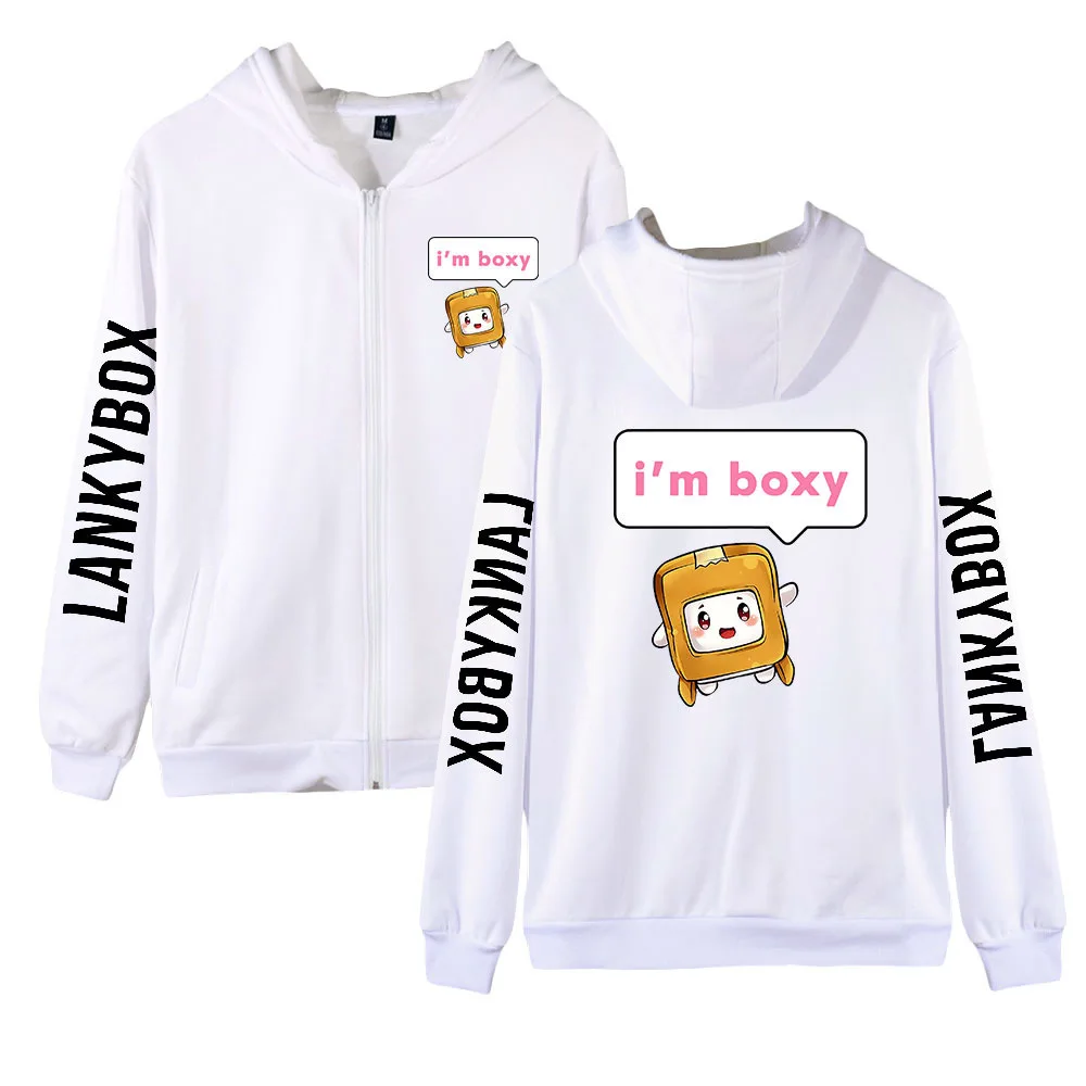 Kawaii Lankybox Boy girls Jackets Hoodies Coats Casual Zipper Sweatshirts Male Tracksuit Fashion Jacket Anime Clothing
Kawaii Lankybox Boy girls Jackets Hoodies Coats Casual Zipper Sweatshirts Male Tracksuit Fashion Jacket Anime Clothing