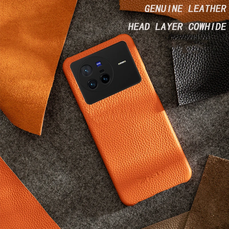 Genuine Leather cowhide Phone Case For VIVO X70t 70 80 50pro X50 70pro plus Nex For vivo x80 pro Litchi grain Stain-proof case
Genuine Leather cowhide Phone Case For VIVO X70t 70 80 50pro X50 70pro plus Nex For vivo x80 pro Litchi grain Stain-proof case