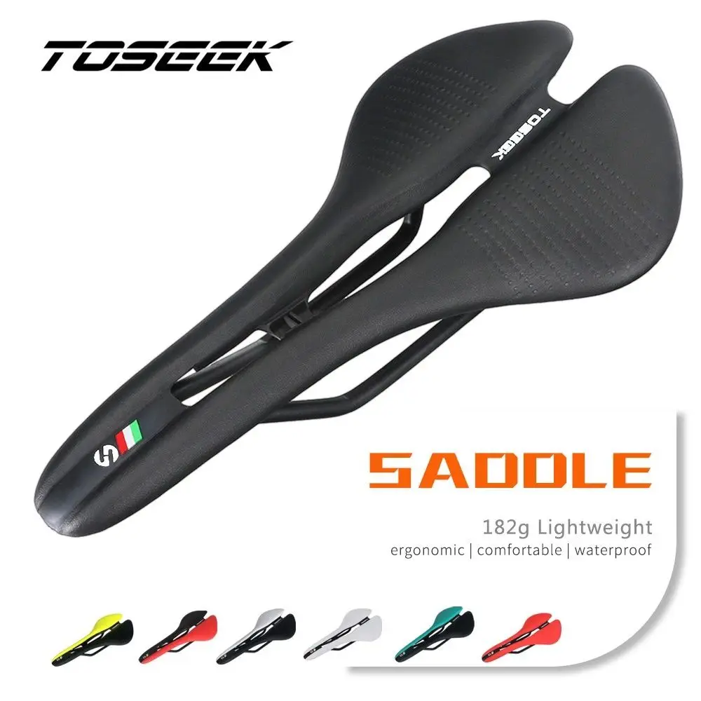 TOSEEK Saddle Bicycle Saddle Mountain Bike Saddle Bicycle Seat Mtb 185g Mtb saddle 7*7 Rail Seat for bicycle accessories
TOSEEK Saddle Bicycle Saddle Mountain Bike Saddle Bicycle Seat Mtb 185g Mtb saddle 7*7 Rail Seat for bicycle accessories