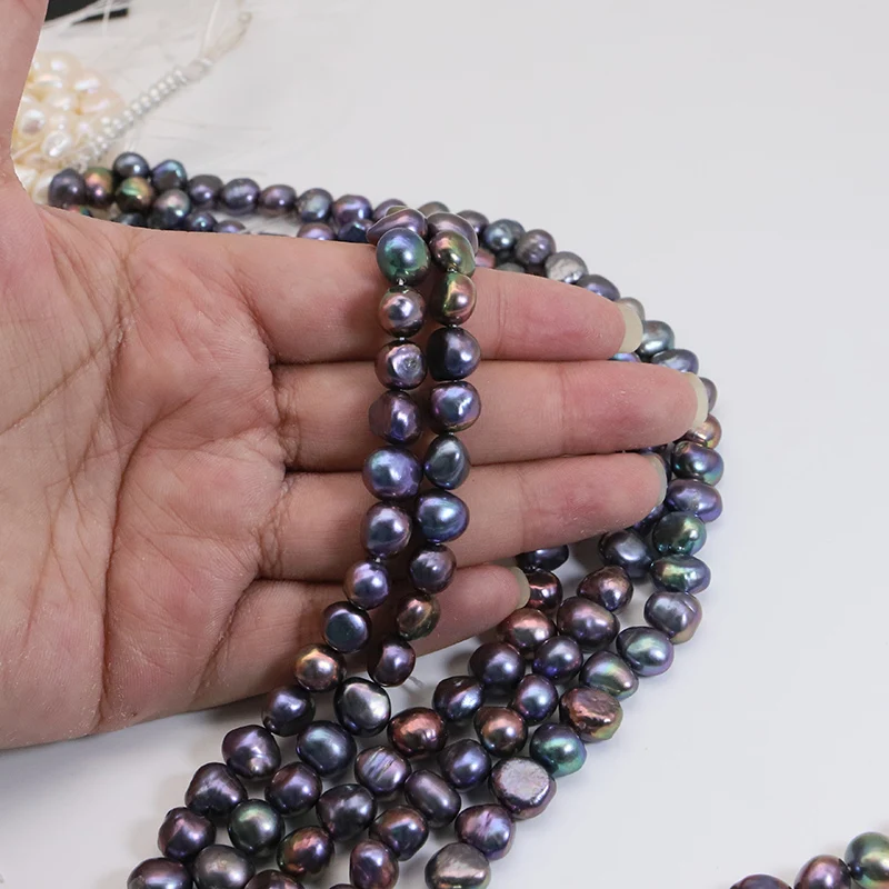 30pcs/Lot 8-9mm black two-sided light natural freshwater pearl pearls DIY Jewelry Making Accessories JA0690
30pcs/Lot 8-9mm black two-sided light natural freshwater pearl pearls DIY Jewelry Making Accessories JA0690