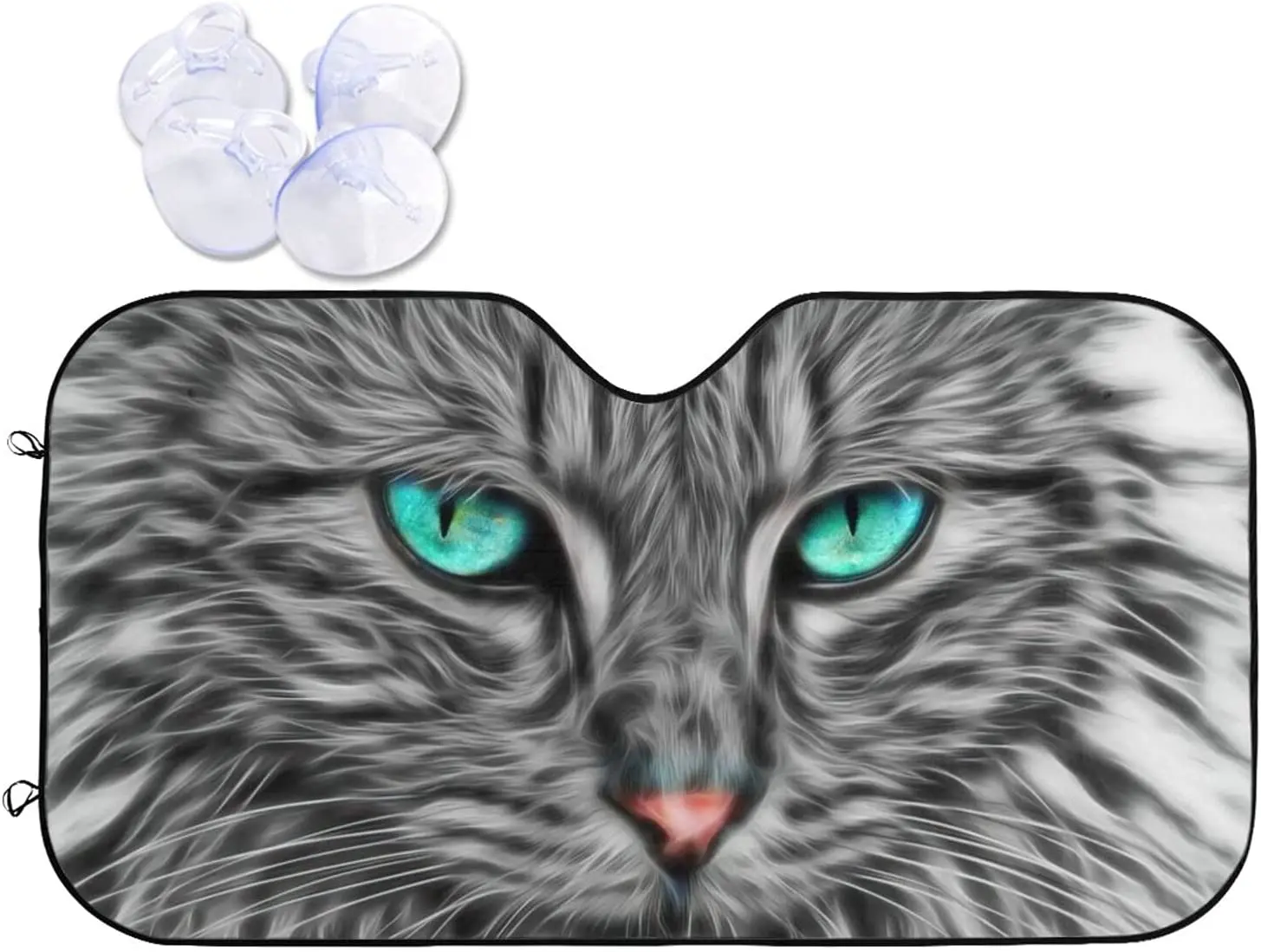 Ojos de gato parabrisas del coche Bloques visera plegable reversible rayos UV universal para SUV Rv Camión mujeres
Ojos de gato parabrisas del coche Bloques visera plegable reversible rayos UV universal para SUV Rv Camión mujeres