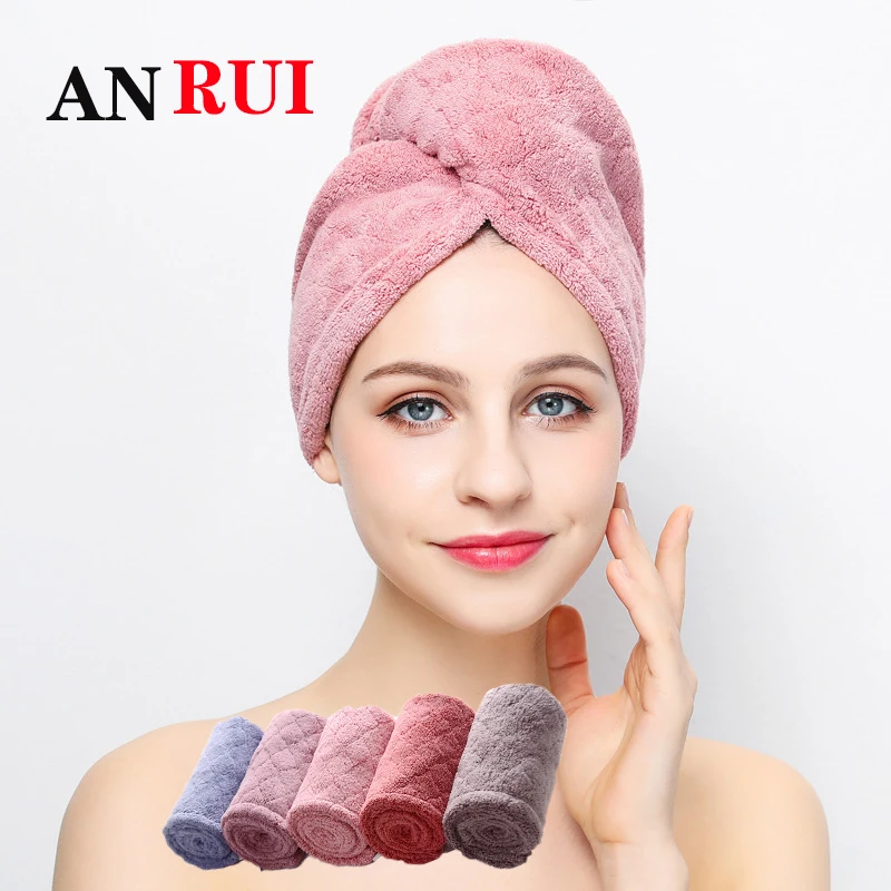 ANRUI 100% Cotton Ladies Hair Drying Cap Quick Dry Towel Bath Cap, Wraps Moisture Absorbent Household Bathroom Amenities
ANRUI 100% Cotton Ladies Hair Drying Cap Quick Dry Towel Bath Cap, Wraps Moisture Absorbent Household Bathroom Amenities