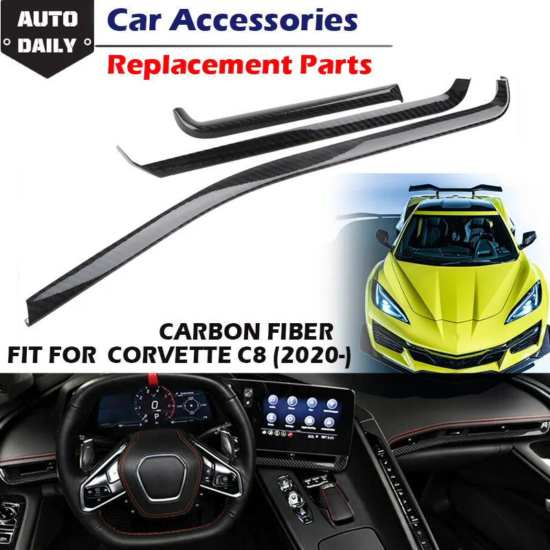 Car Air Outlet Panel Decor Sticker Center Console Dashboard Trim Strip Fit For Chevrolet Corvette C8 Stingray Coupe 3LT 2020-21
Car Air Outlet Panel Decor Sticker Center Console Dashboard Trim Strip Fit For Chevrolet Corvette C8 Stingray Coupe 3LT 2020-21