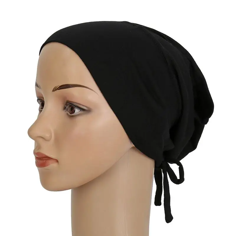 Women Underscarf Solid Color Islamic Turban Headwear Fashion Premium Jersey Muslim Inner Cap Stretch Hijab With Rope Adjustable
Women Underscarf Solid Color Islamic Turban Headwear Fashion Premium Jersey Muslim Inner Cap Stretch Hijab With Rope Adjustable