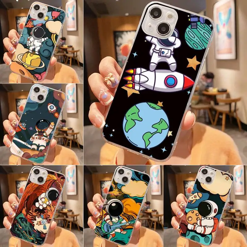 Cute Astronauts Phone Case For Iphone 7 8 Plus X Xr Xs 11 12 13 Se2020 Mini Mobile Iphones 14 Pro Max Case
Cute Astronauts Phone Case For Iphone 7 8 Plus X Xr Xs 11 12 13 Se2020 Mini Mobile Iphones 14 Pro Max Case