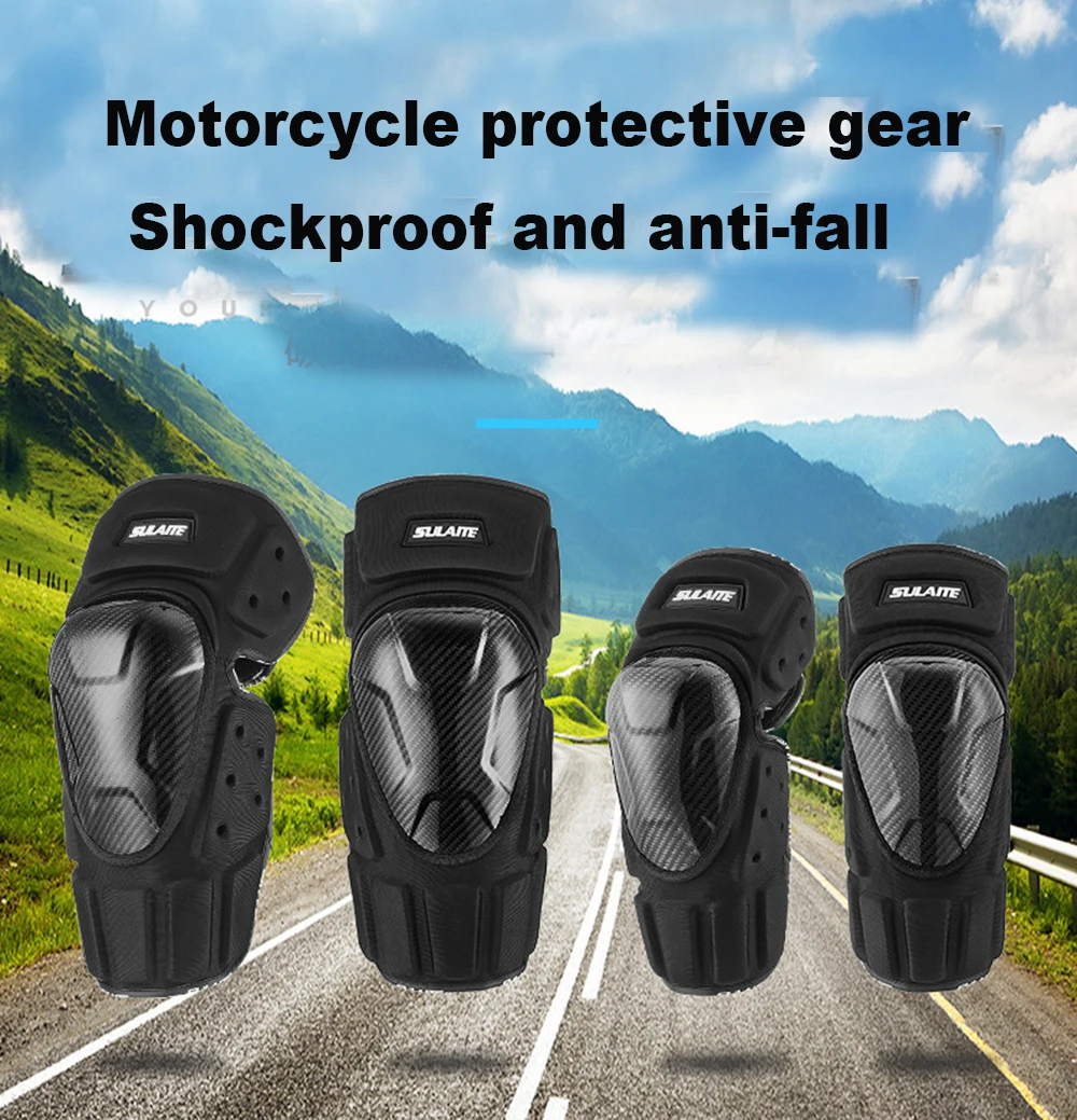 Motocross Racing Off-road Knee Pads Elbowpads Motorcycle Knee Pads Elbow Carbon Fiber Protective Gear Protector Breathable 4pc
Motocross Racing Off-road Knee Pads Elbowpads Motorcycle Knee Pads Elbow Carbon Fiber Protective Gear Protector Breathable 4pc