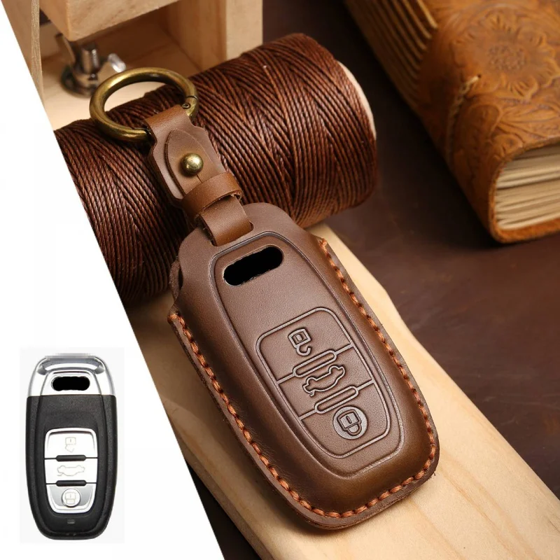 Keychain Protective Case Suitable for Audi A3 A5 A7 Q3 Q5 Q7 Q5L A6L Key Ring Bracket Shell Bag Car Key Case Leather Case
Keychain Protective Case Suitable for Audi A3 A5 A7 Q3 Q5 Q7 Q5L A6L Key Ring Bracket Shell Bag Car Key Case Leather Case