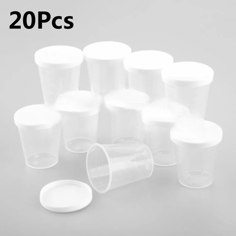 Lab Measure Cups Liquids Measuring tools 20pcs set Canister Container Experiment Holder Plastics Samples Storage
Lab Measure Cups Liquids Measuring tools 20pcs set Canister Container Experiment Holder Plastics Samples Storage