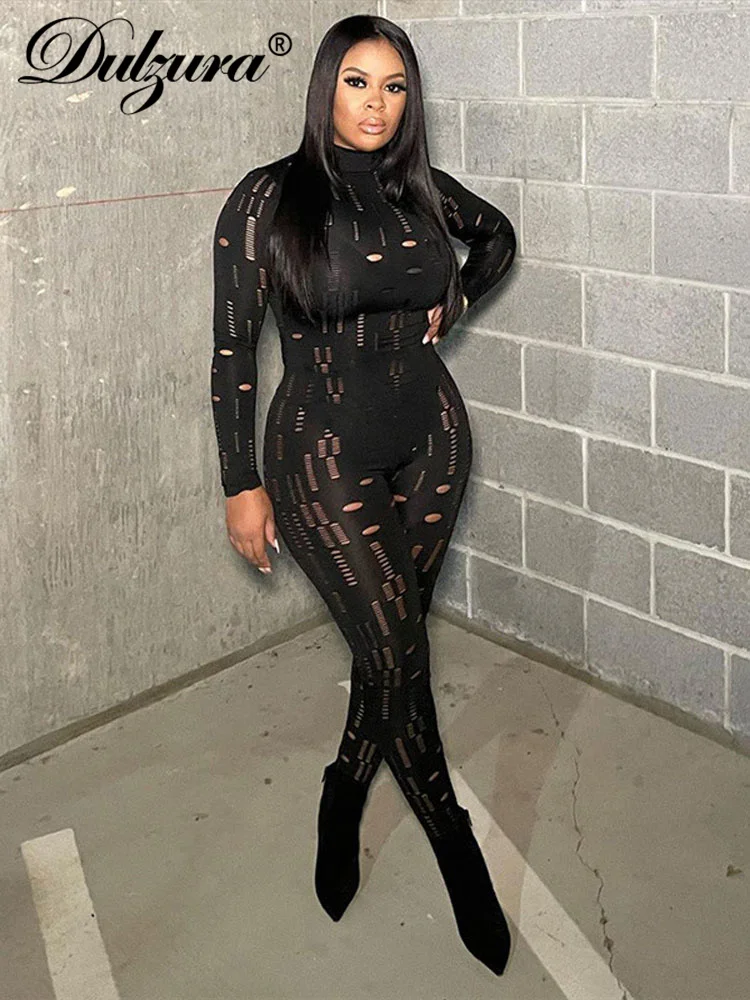Dulzura Autumn Sexy Y2K Clothes Hollow Out Long Sleeve Bodycon Skinny Jumpsuit Women 2022 Club Streetwear Fashion Romper Outfits
Dulzura Autumn Sexy Y2K Clothes Hollow Out Long Sleeve Bodycon Skinny Jumpsuit Women 2022 Club Streetwear Fashion Romper Outfits