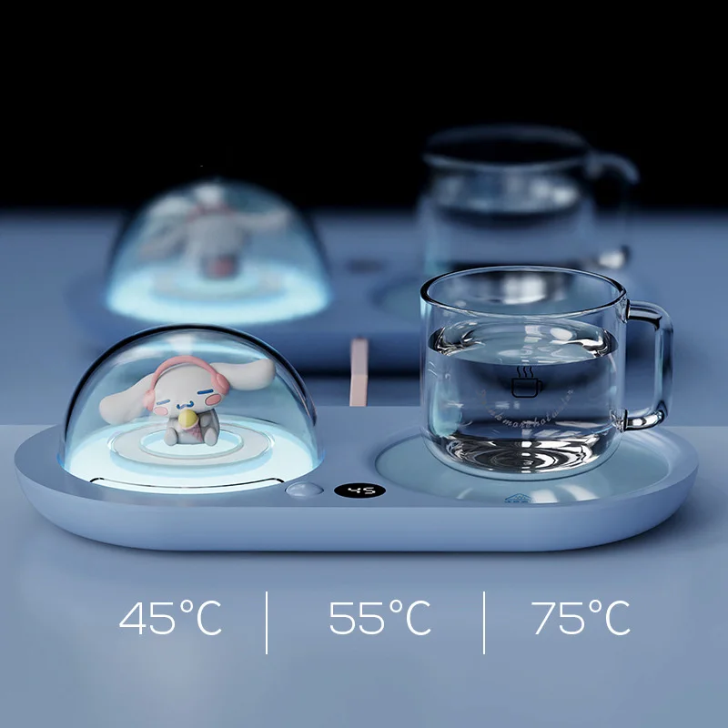 Термостатическая чашка из аниме Sanrioed Cinnamoroll Glass 55 °, милая подставка под молоко с подогревом, милая Регулируемая температура
Термостатическая чашка из аниме Sanrioed Cinnamoroll Glass 55 °, милая подставка под молоко с подогревом, милая Регулируемая температура
