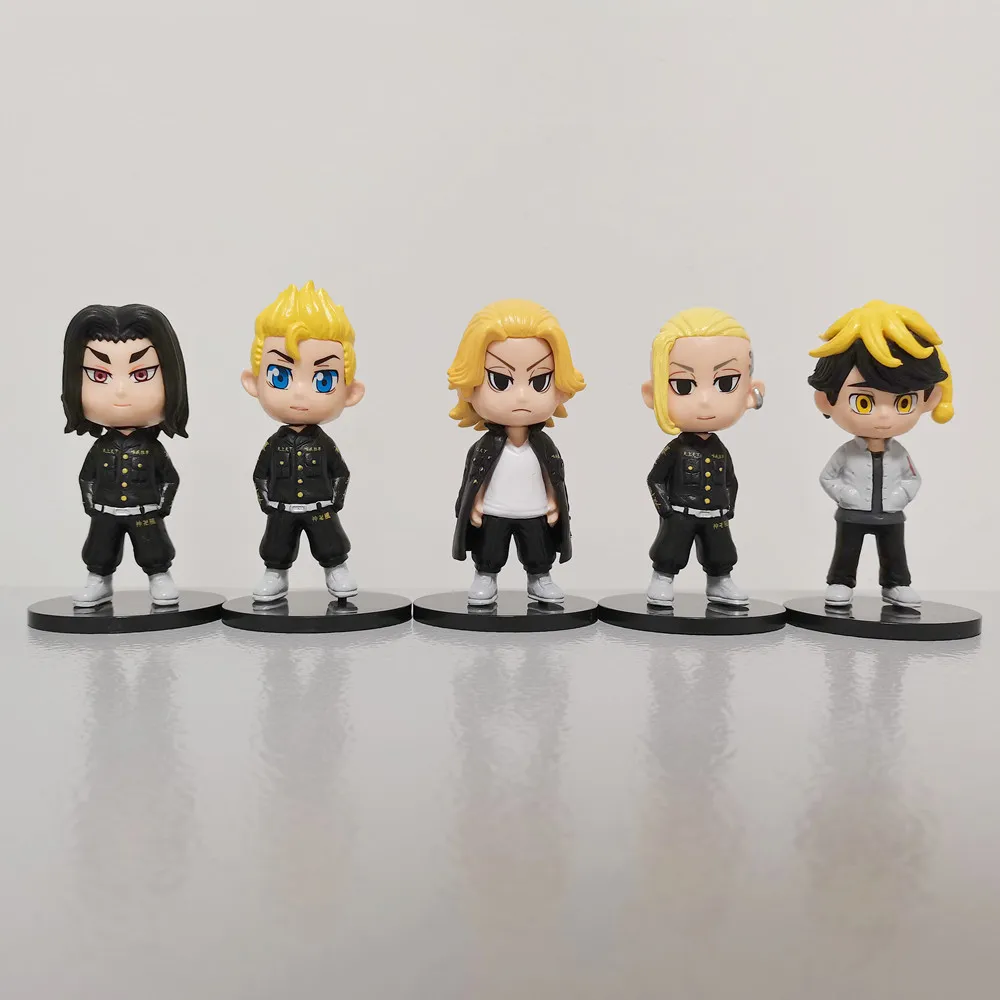5/6pcs Tokyo Revengers Figure Action Toy 10cm Anime Manjiro Sano Chifuyu Matsuno Takemichi Hanagaki Collectile Figuras
5/6pcs Tokyo Revengers Figure Action Toy 10cm Anime Manjiro Sano Chifuyu Matsuno Takemichi Hanagaki Collectile Figuras