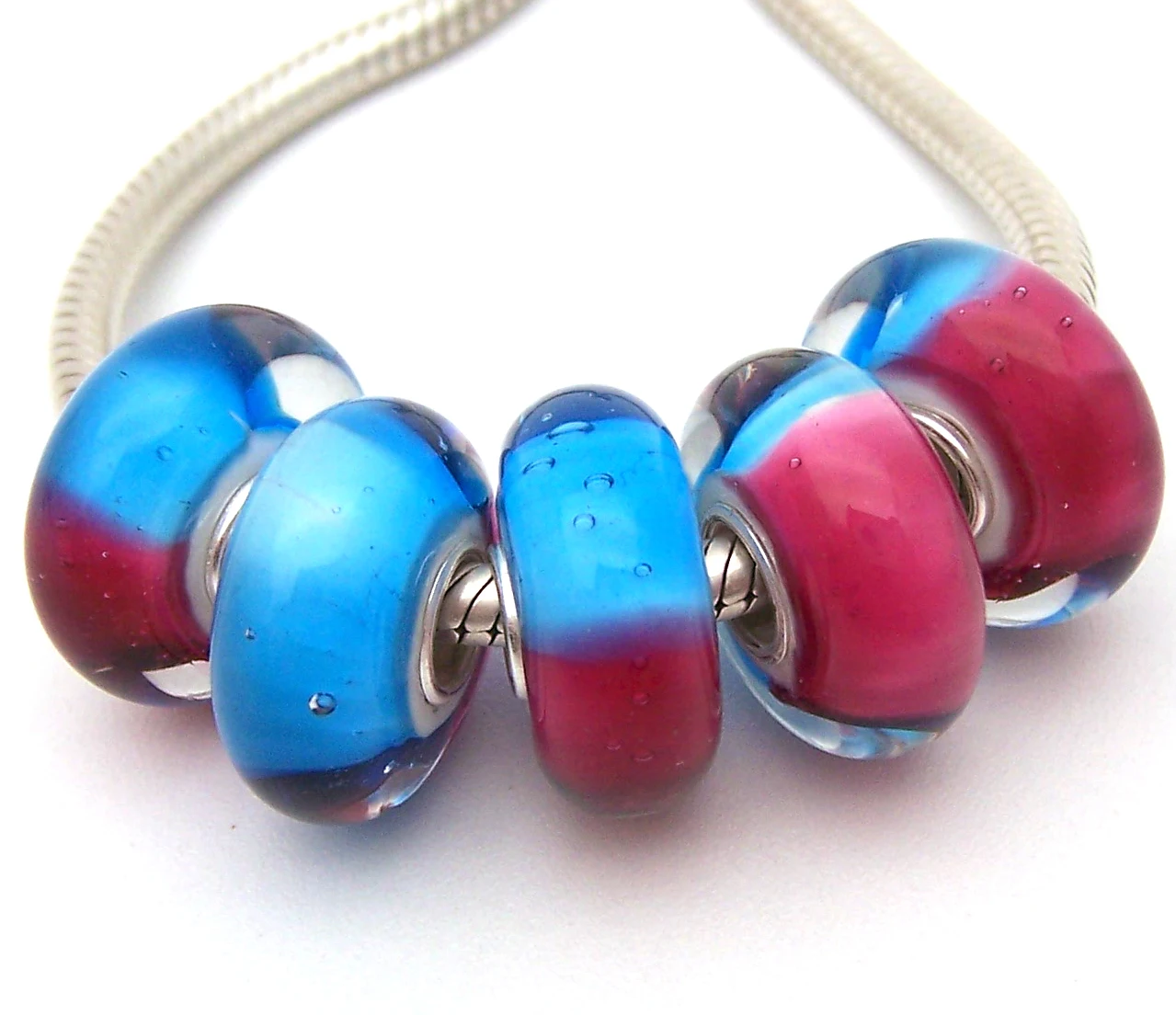 XHYG81 5X 100% Authenticity S925 Sterling Silver Beads Murano Glass beads Fit European Charms Bracelet diy jewelry Lampwork
XHYG81 5X 100% Authenticity S925 Sterling Silver Beads Murano Glass beads Fit European Charms Bracelet diy jewelry Lampwork