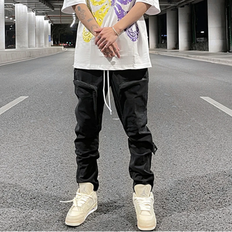 Harajuku Knee Lace Up Multi-pockets Drawstring Casual Overalls Mens Street Oversize Straight Cargo Pants Hip Hop Baggy Trousers
Harajuku Knee Lace Up Multi-pockets Drawstring Casual Overalls Mens Street Oversize Straight Cargo Pants Hip Hop Baggy Trousers