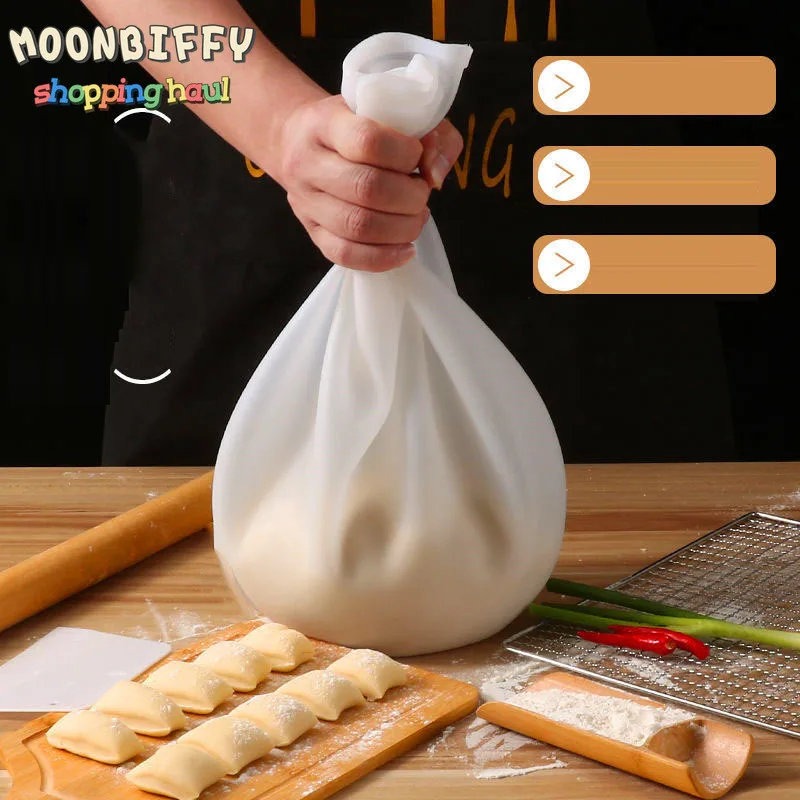 Silicone Kneading Dough Bag Flour Mixer Bag Versatile Dough Mixer for Bread Pastry Pizza Kitchen Tools Gift Tie
Silicone Kneading Dough Bag Flour Mixer Bag Versatile Dough Mixer for Bread Pastry Pizza Kitchen Tools Gift Tie