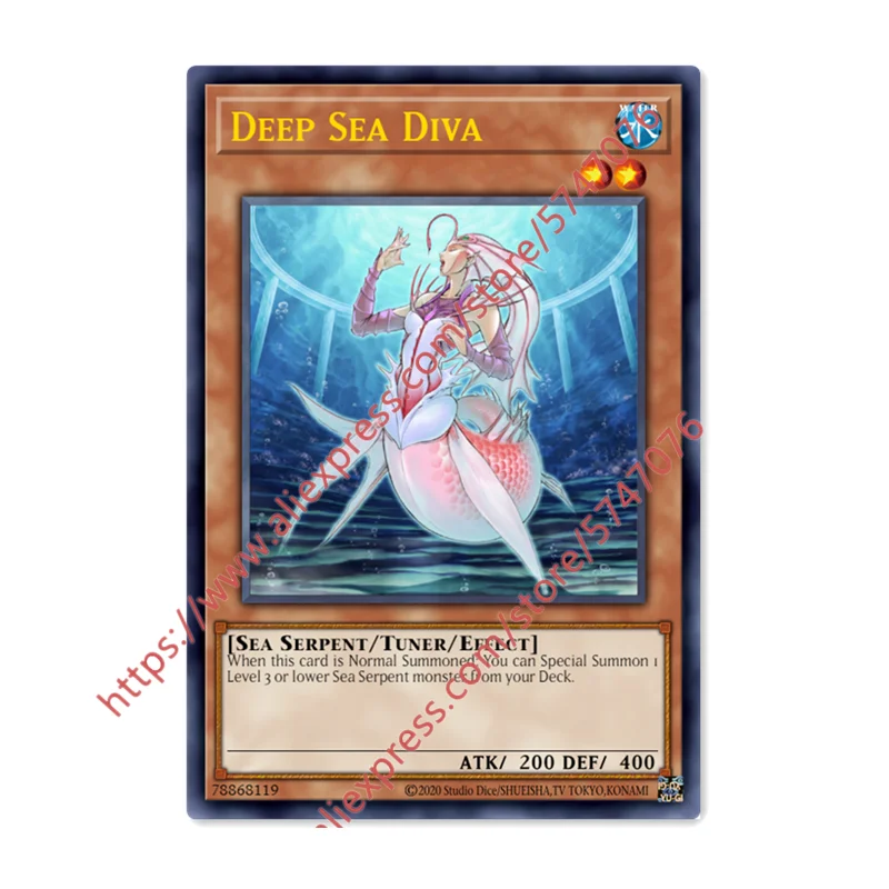 Yu Gi Oh Deep Sea Diva SR японские английские DIY игрушки хобби Коллекционная игра
Yu Gi Oh Deep Sea Diva SR японские английские DIY игрушки хобби Коллекционная игра