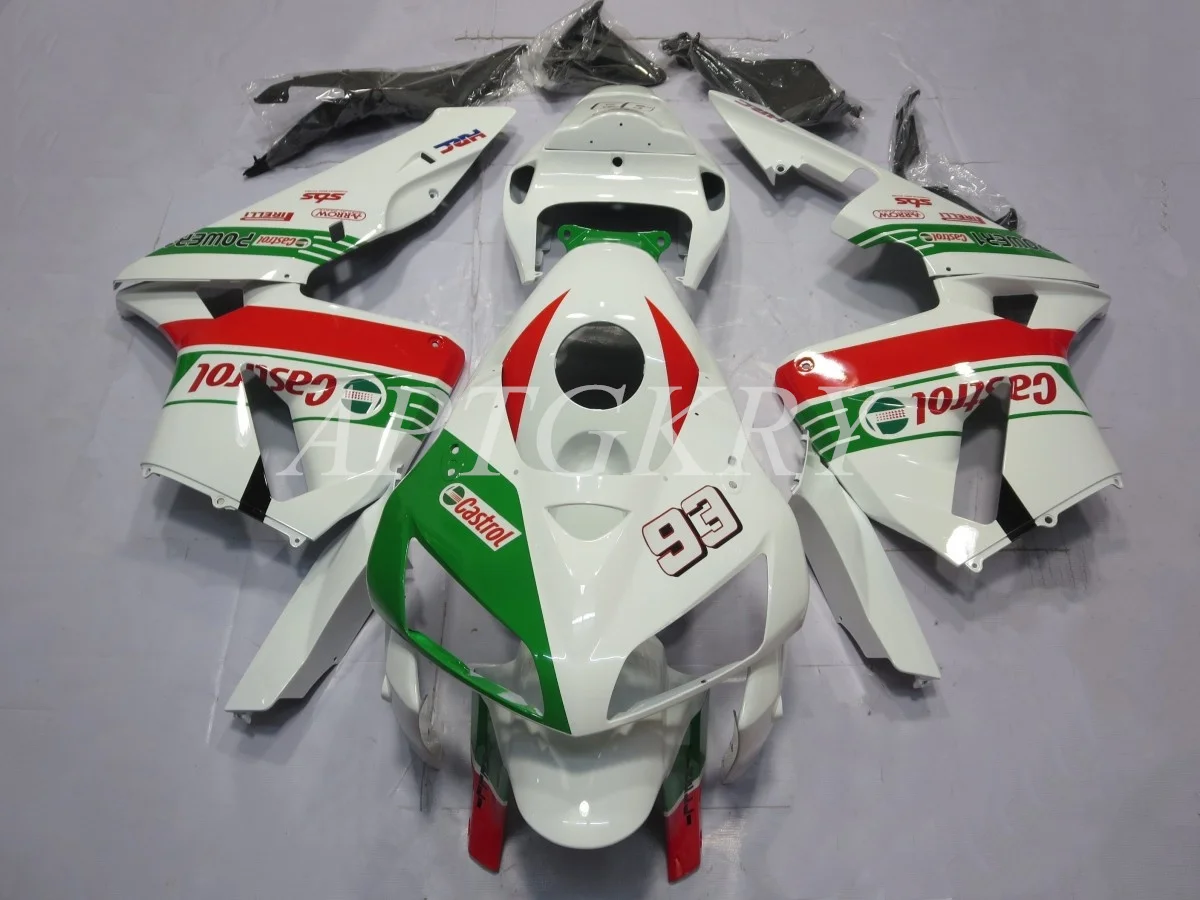 New ABS Plastic Motorcycle Fairings Kit Fit For HONDA CBR600RR F5 2005 2006 05 06 Bodywork Set White Green
New ABS Plastic Motorcycle Fairings Kit Fit For HONDA CBR600RR F5 2005 2006 05 06 Bodywork Set White Green