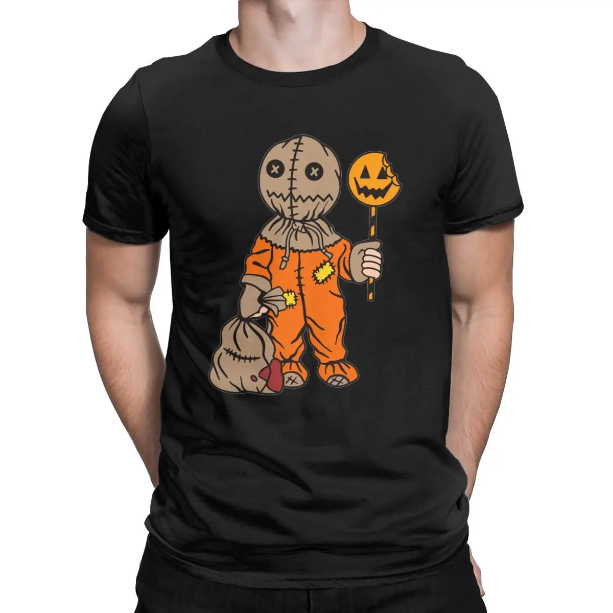 Trick R Treat Sam for Men Women T Shirts Halloween Pumpkin Amazing Tees Short Sleeve Crewneck T-Shirts Cotton Gift Clothing
Trick R Treat Sam for Men Women T Shirts Halloween Pumpkin Amazing Tees Short Sleeve Crewneck T-Shirts Cotton Gift Clothing