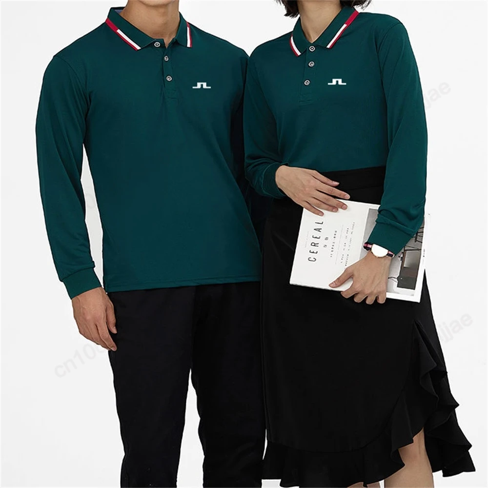 J. Мужская дышащая рубашка-поло с длинным рукавом и вышивкой
J. Мужская дышащая рубашка-поло с длинным рукавом и вышивкой