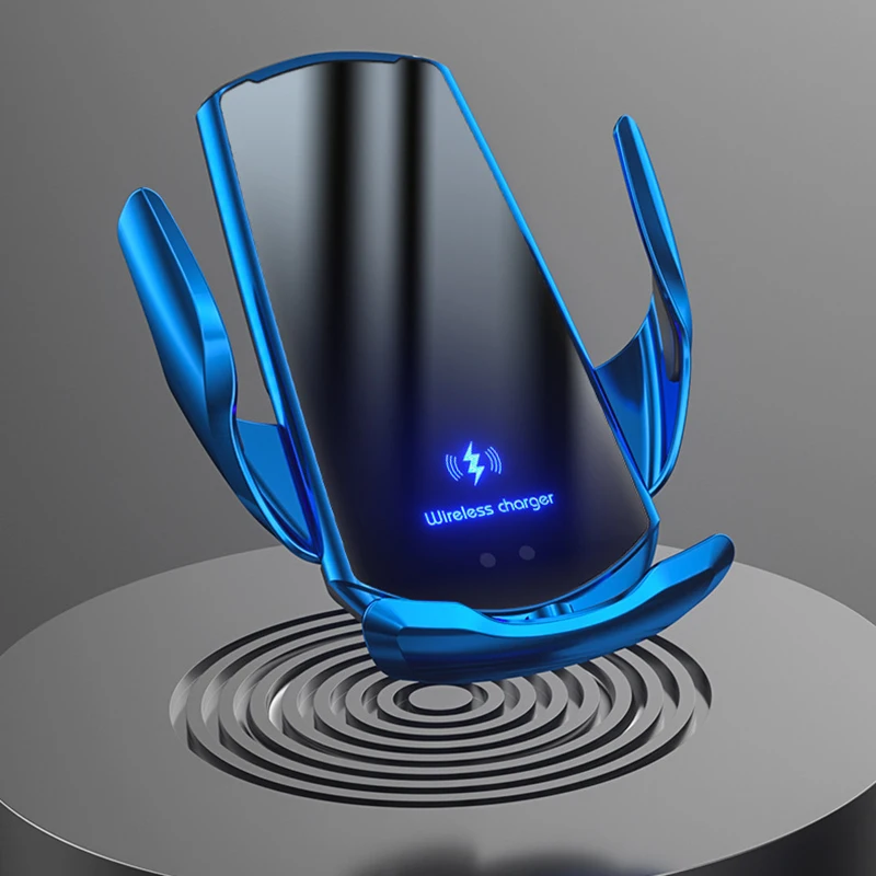 Magic Clip Car Wireless Charger Bracket Wireless Charging Bracket Charger Car Infrared Sensor LED Phone Holder Car Mount Air Ven
Magic Clip Car Wireless Charger Bracket Wireless Charging Bracket Charger Car Infrared Sensor LED Phone Holder Car Mount Air Ven