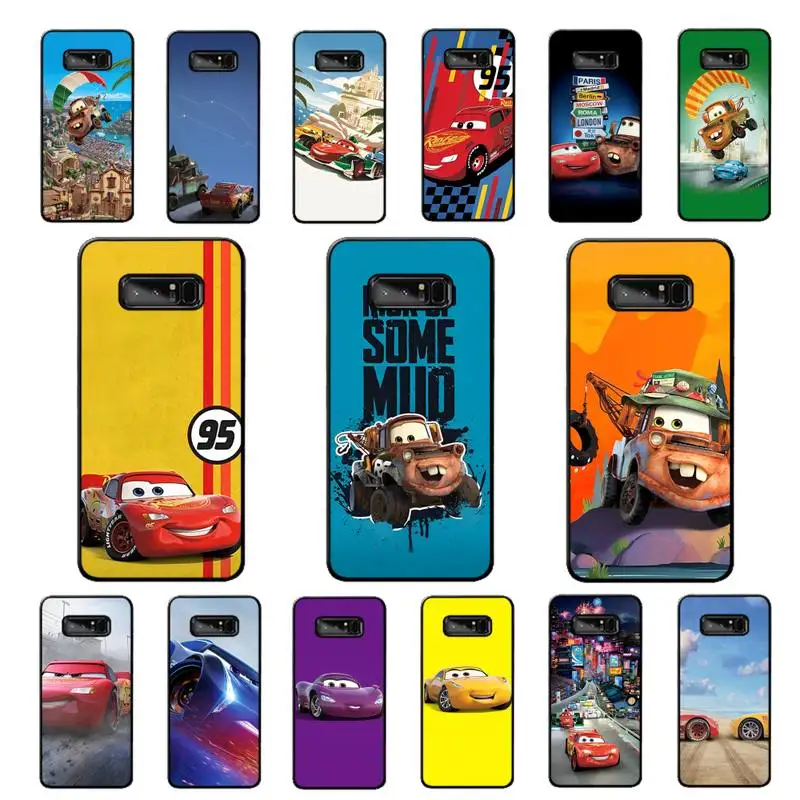 

Disney Pixar Cars Phone Case for Samsung Note 5 7 8 9 10 20 pro plus lite ultra A21 12 02