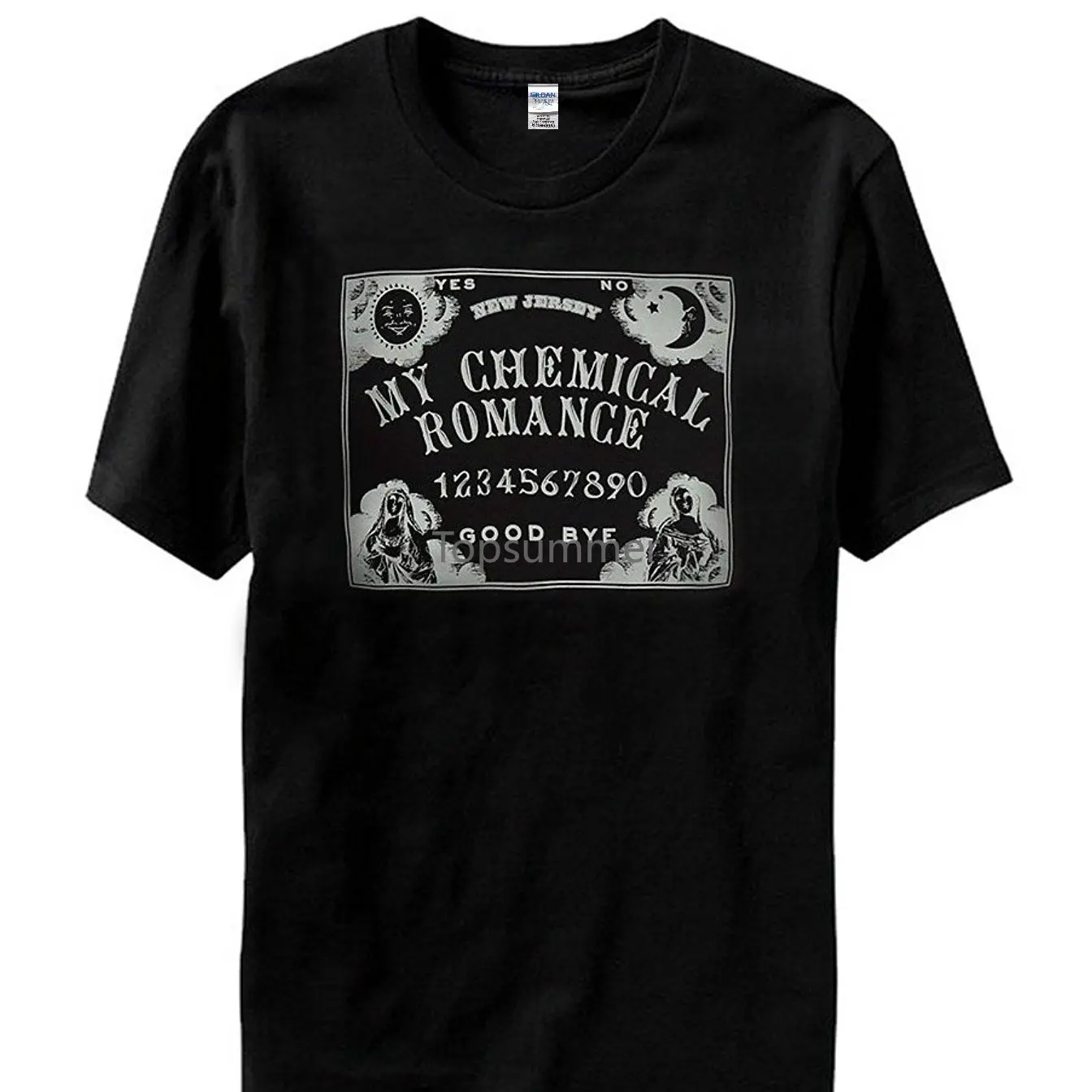 Mens Print T Shirt 100% Cotton My Chemical Romance Mens Spirit Board T Shirt (Xx Large)
Mens Print T Shirt 100% Cotton My Chemical Romance Mens Spirit Board T Shirt (Xx Large)