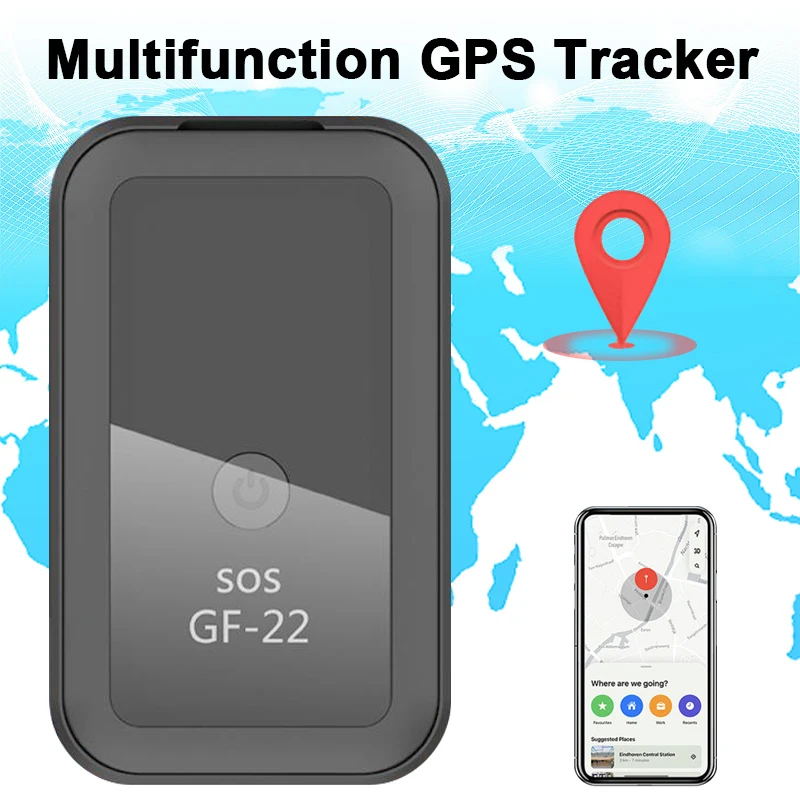 GF22 GPS Tracker Multifunction Global Positioning Real Time Tracking Magnetic Vehicle Locator Anti-lost Alarm Mini GPS Tracker
GF22 GPS Tracker Multifunction Global Positioning Real Time Tracking Magnetic Vehicle Locator Anti-lost Alarm Mini GPS Tracker