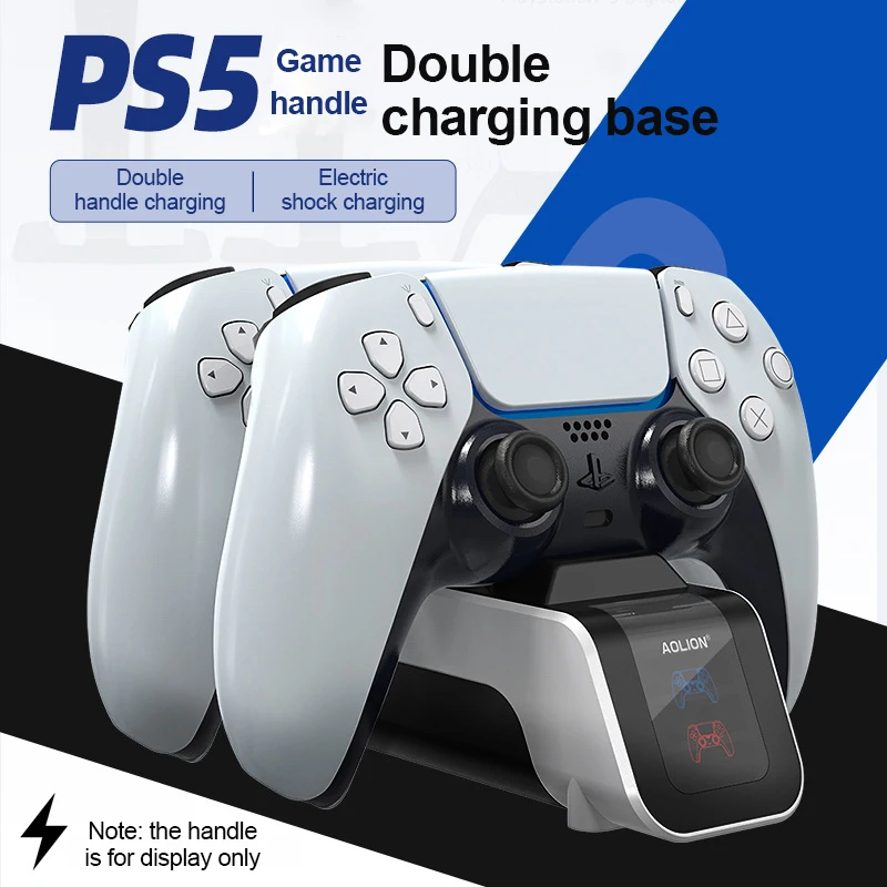 Suitable For PS5 Fast Charge Charging Base Gamepad Charger Base For PS5 Gamepad Accessories Double Fast Charging Docking Stand
Suitable For PS5 Fast Charge Charging Base Gamepad Charger Base For PS5 Gamepad Accessories Double Fast Charging Docking Stand