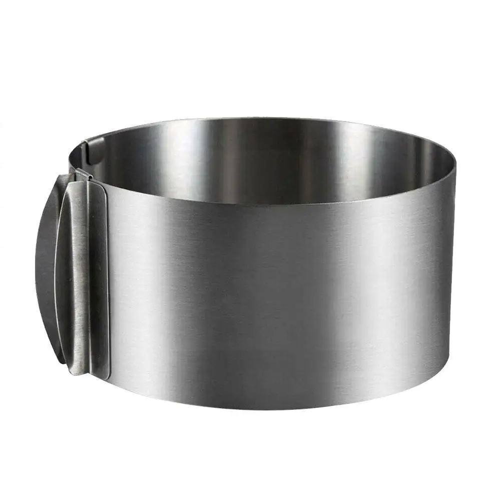 New Adjustable Mousse 3D Round Cake Molds Decorating Kitchen Steel Cake Tools Baking Moulds 1pc Dessert K0W3
New Adjustable Mousse 3D Round Cake Molds Decorating Kitchen Steel Cake Tools Baking Moulds 1pc Dessert K0W3