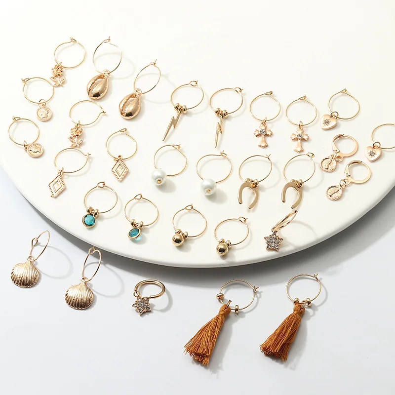 2022 New European and American Jewelry Creative Cross Portrait Ear Ring Fashion Shell Heart Geometric Pendant Earrings Original
2022 New European and American Jewelry Creative Cross Portrait Ear Ring Fashion Shell Heart Geometric Pendant Earrings Original
