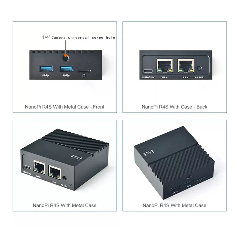 Для NanoPi R4S Rockchip RK3399 4 Гб ОЗУ двойной гигабитный Ethernet-Порт USB3.0 макетная плата маршрутизатор (стандартная версия)
Для NanoPi R4S Rockchip RK3399 4 Гб ОЗУ двойной гигабитный Ethernet-Порт USB3.0 макетная плата маршрутизатор (стандартная версия)