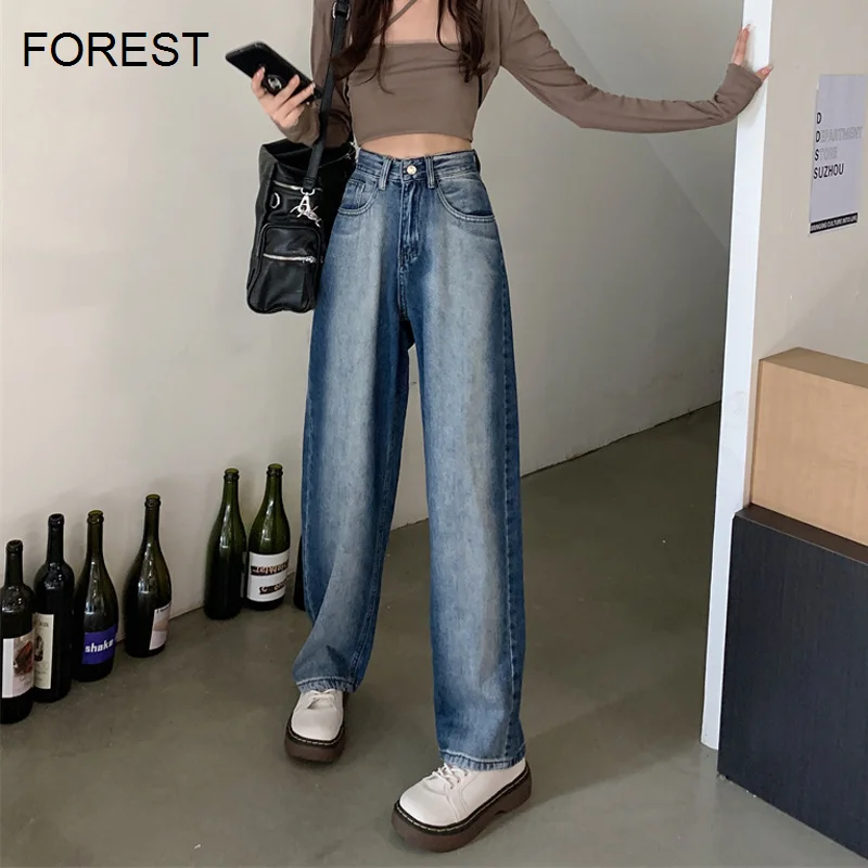 Denim Trousers Womens Jeans Casual Pants For Women Korean 2022 Fashion Washed Denim Tie Dyed Wide Leg Pants Female Pants Forest
Denim Trousers Womens Jeans Casual Pants For Women Korean 2022 Fashion Washed Denim Tie Dyed Wide Leg Pants Female Pants Forest