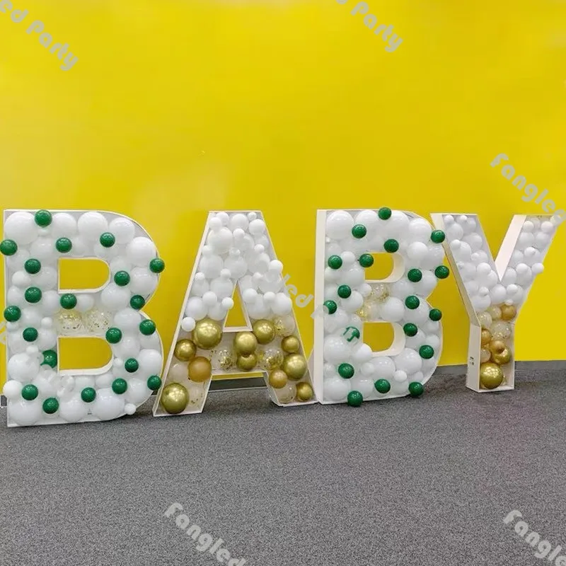 BABY Balloon Mosaic Template Giant Frame Box A-Z Foam Board Mosaic Letter Balloon Frame Birthday Party Gender Reveal Decorations
BABY Balloon Mosaic Template Giant Frame Box A-Z Foam Board Mosaic Letter Balloon Frame Birthday Party Gender Reveal Decorations