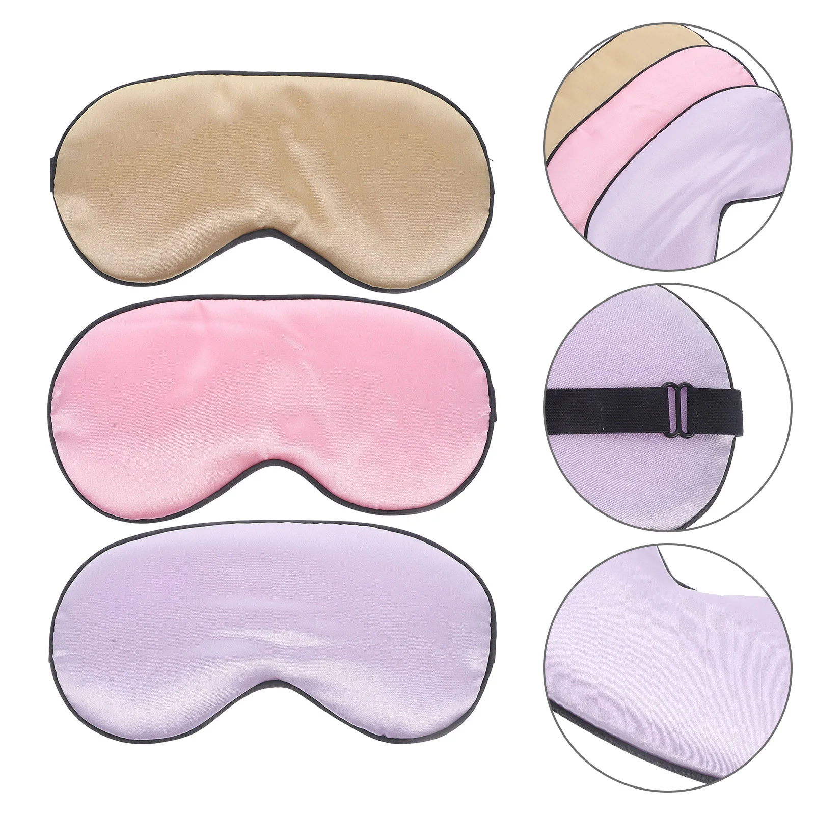 3 Pcs Purple Mask Purple Eyeshadow Travel Eye Masks Blindfolds Adults Sleep Mask Portable Silk Eye Mask Sleeping
3 Pcs Purple Mask Purple Eyeshadow Travel Eye Masks Blindfolds Adults Sleep Mask Portable Silk Eye Mask Sleeping