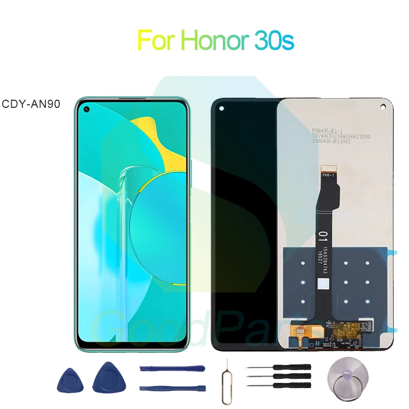 ЖК-дисплей для Honor 30s, экран 6,5 дюйма, стандартный для Honor 30S, сменный сенсорный дигитайзер в сборе
ЖК-дисплей для Honor 30s, экран 6,5 дюйма, стандартный для Honor 30S, сменный сенсорный дигитайзер в сборе