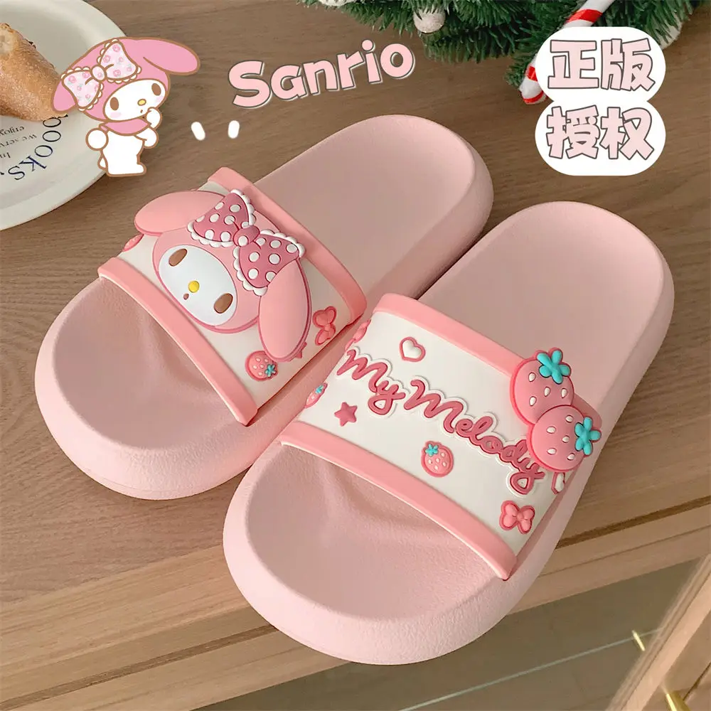 Sanrios Kawaii аниме My Melody Cinnamoroll Kuromi Симпатичные Мультяшные Тапочки женские летние новые уличные Нескользящие сандалии тапочки подарок
Sanrios Kawaii аниме My Melody Cinnamoroll Kuromi Симпатичные Мультяшные Тапочки женские летние новые уличные Нескользящие сандалии тапочки подарок