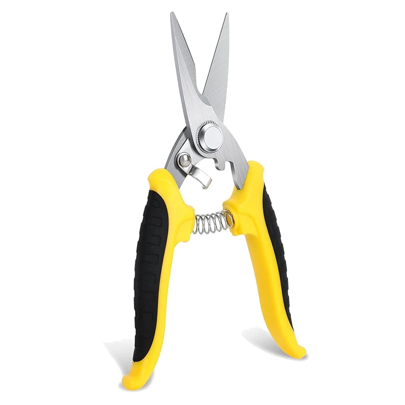 Heavy Duty Scissors 8-Inch Multipurpose Scissors Ergonomic Handle Stainless Steel Scissors
Heavy Duty Scissors 8-Inch Multipurpose Scissors Ergonomic Handle Stainless Steel Scissors