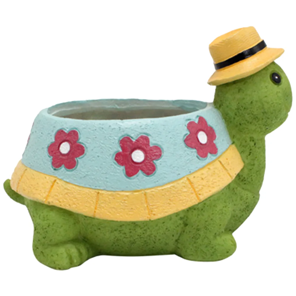 Turtle Succulent Flower Pot Cute Turtle Succulent Pot Planter Resin Planter for Garden
Turtle Succulent Flower Pot Cute Turtle Succulent Pot Planter Resin Planter for Garden