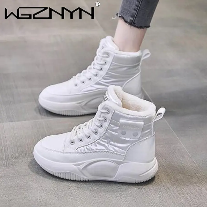 NEW Women's Winter Sneakers Plush Warm White Shoes Woman Fashion Casual Outdoor Snow Boots Ankle Platform Shoes Zapatillas Mujer
NEW Women's Winter Sneakers Plush Warm White Shoes Woman Fashion Casual Outdoor Snow Boots Ankle Platform Shoes Zapatillas Mujer