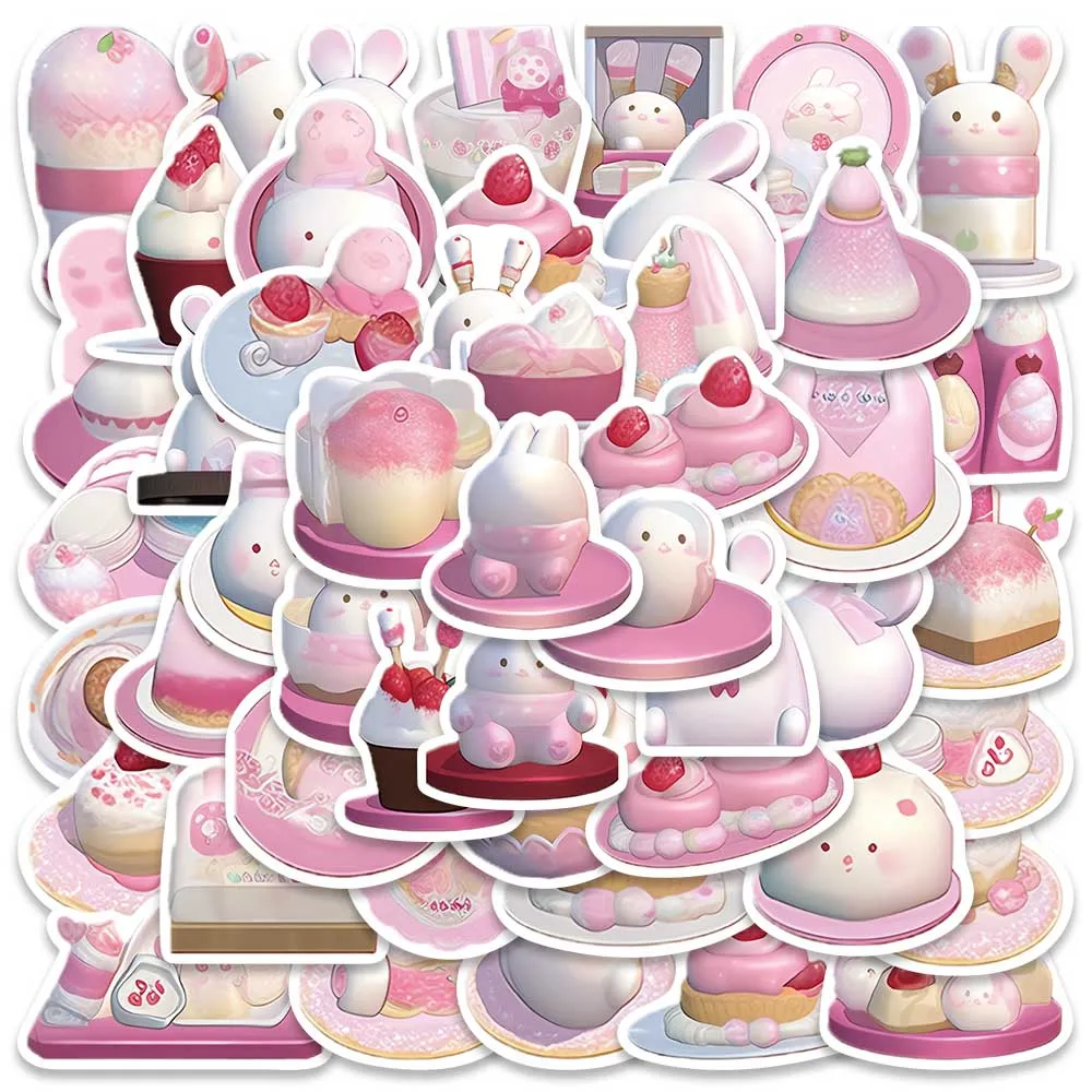 10/49pcs Cute Cartoon Pink Pudding Rabbits Stickers Vinyl Laptop Decals Luggage Phone Guitar Skateboard Waterproof Graffiti
10/49pcs Cute Cartoon Pink Pudding Rabbits Stickers Vinyl Laptop Decals Luggage Phone Guitar Skateboard Waterproof Graffiti