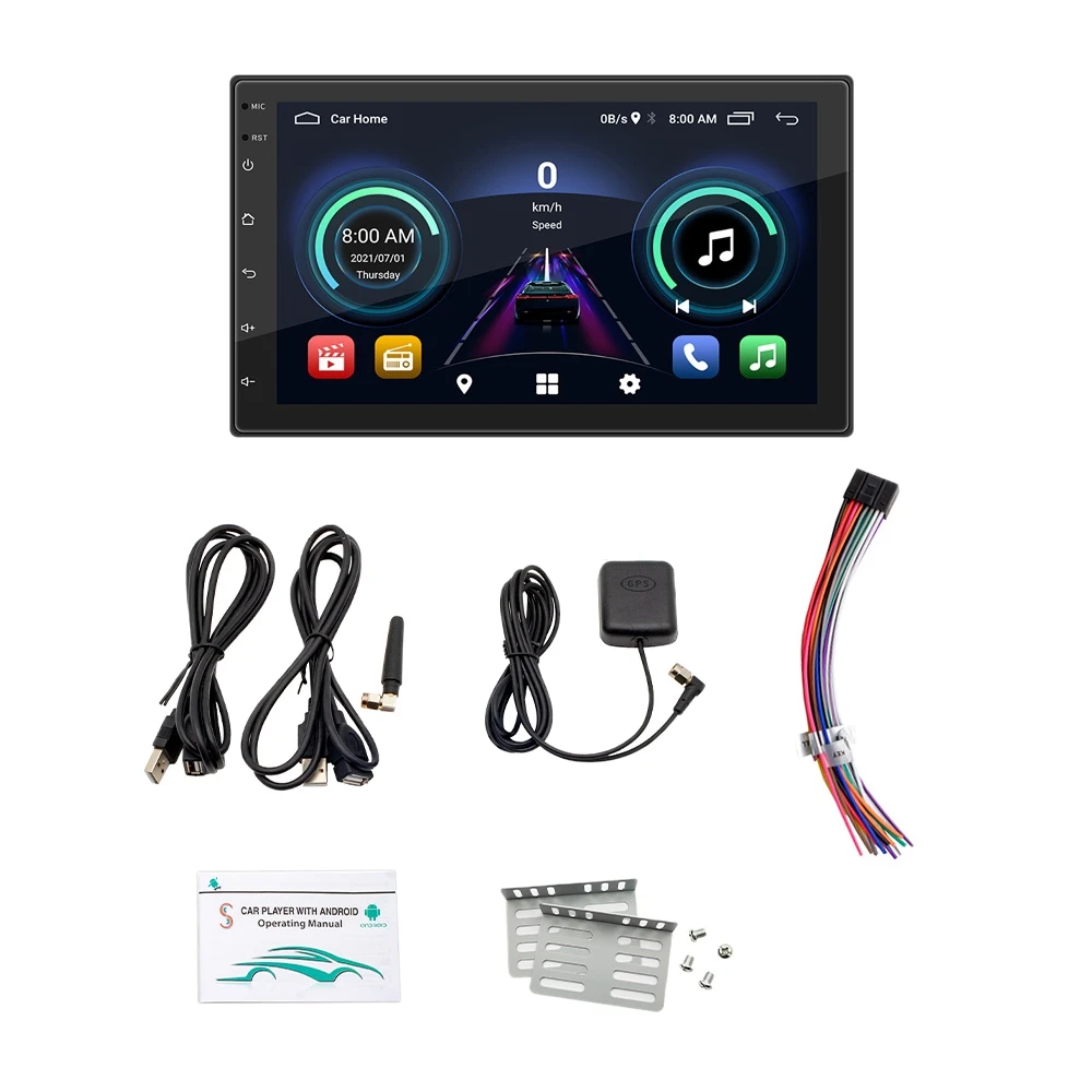 2 Din Car Radio 7inch HD Autoradio Multimedia Player Touch Screen Auto Audio Carplay Android 10.1 Car Stereo MP5 Player
2 Din Car Radio 7inch HD Autoradio Multimedia Player Touch Screen Auto Audio Carplay Android 10.1 Car Stereo MP5 Player
