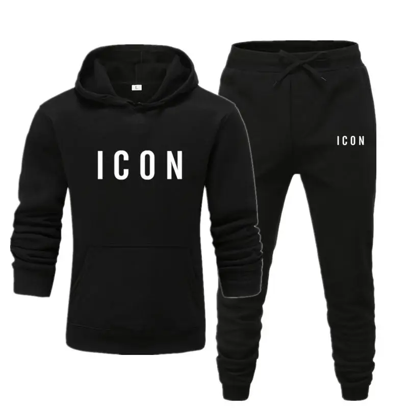 Men's brand fashion hooded pullover fitness sportswear two-piece suit 2020 new spring men's sportswear hoodie + pants suit
Men's brand fashion hooded pullover fitness sportswear two-piece suit 2020 new spring men's sportswear hoodie + pants suit