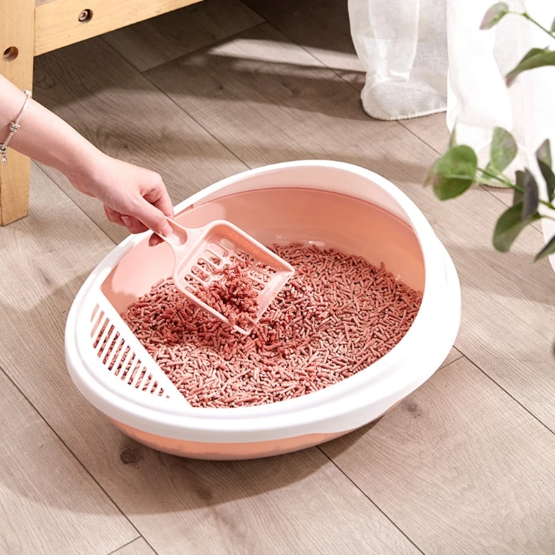 Removable Pet Cat Cat Open Top Cat Litter Box with Protective Cover and Spoon Semi-enclosed Anti-splash Litter Easy to Clean
Removable Pet Cat Cat Open Top Cat Litter Box with Protective Cover and Spoon Semi-enclosed Anti-splash Litter Easy to Clean