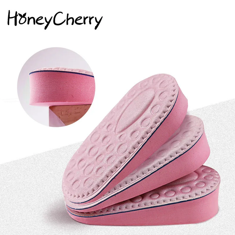 Women's Invisible Heightening Half Pad Massage Soft Inner Heightening Sports Shoes White Shoes Canvas Shoes Heel Pad
Women's Invisible Heightening Half Pad Massage Soft Inner Heightening Sports Shoes White Shoes Canvas Shoes Heel Pad