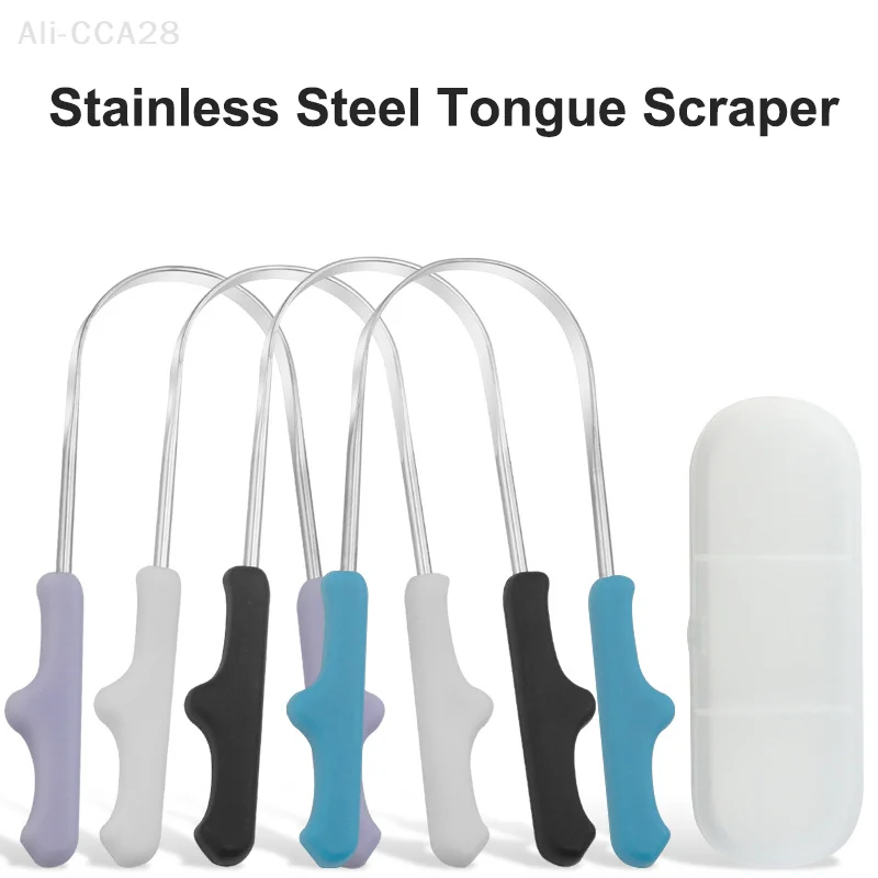 1PCS Stainless Steel Tongue Scraper Oral Tongue Cleaner Brush Tongue Toothbrush Oral Hygiene Tongue Scraper
1PCS Stainless Steel Tongue Scraper Oral Tongue Cleaner Brush Tongue Toothbrush Oral Hygiene Tongue Scraper