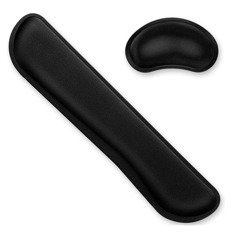 Wrist Rest,Keyboard Wrist Rest Pad And Mouse Wrist Rest Kit, Soft Fabric Memory Foam Gaming Wrist Rest Cushion
Wrist Rest,Keyboard Wrist Rest Pad And Mouse Wrist Rest Kit, Soft Fabric Memory Foam Gaming Wrist Rest Cushion